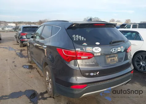2015 Hyundai Santa Fe Sport 2.4L from USA, damaged, VIN 5XYZU3LB6FG267527